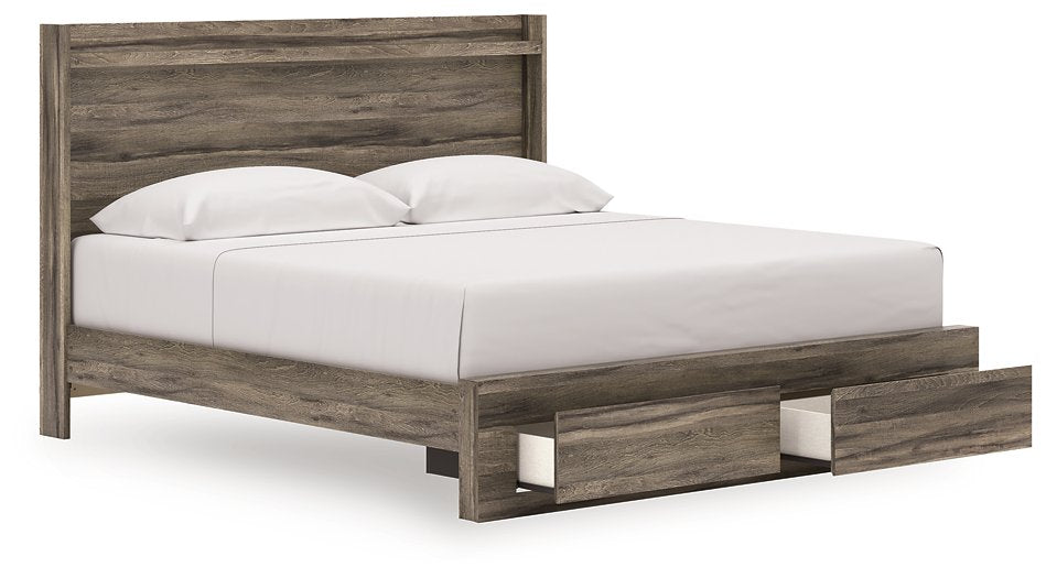 Elbrim Panel Storage Bed - Visions in Furniture (La Mirada, CA)