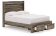 Elbrim Panel Storage Bed - Visions in Furniture (La Mirada, CA)