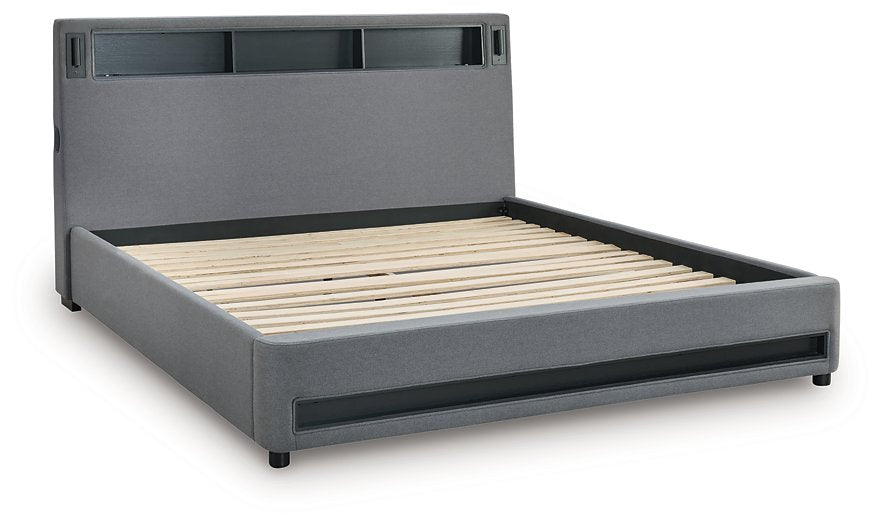 Verishaw Upholstered Bed - Visions in Furniture (La Mirada, CA)
