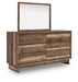 Chirason Dresser and Mirror - Visions in Furniture (La Mirada, CA)