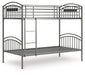 Lanceburg Bunk Bed with Ladder - Visions in Furniture (La Mirada, CA)
