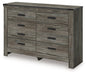Frandern Dresser and Mirror - Visions in Furniture (La Mirada, CA)