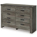 Frandern Dresser and Mirror - Visions in Furniture (La Mirada, CA)
