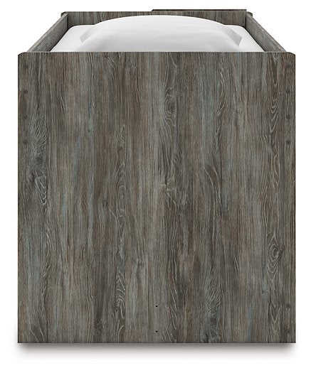 Frandern Loft Bed with Bookcase Storage - Visions in Furniture (La Mirada, CA)