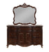 Constantine Dresser W/Marble Top-Cherry