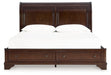 Trellington Sleigh Storage Bed - Visions in Furniture (La Mirada, CA)