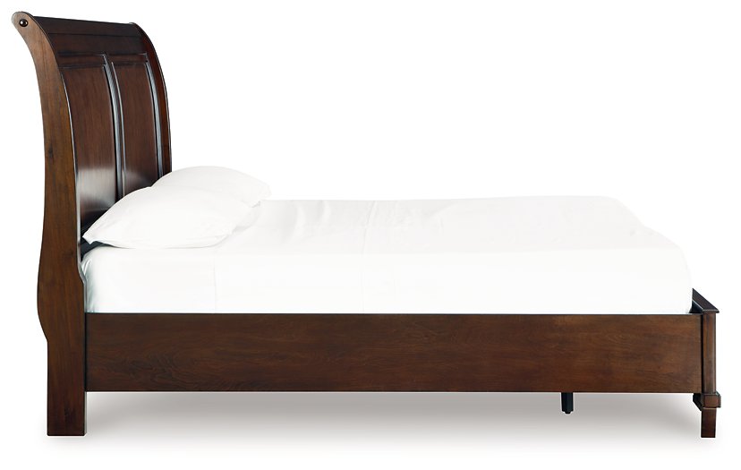 Trellington Sleigh Storage Bed - Visions in Furniture (La Mirada, CA)