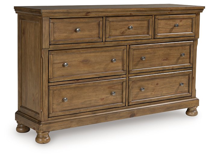Feddinger Dresser and Mirror - Visions in Furniture (La Mirada, CA)