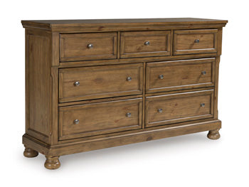 Feddinger Dresser and Mirror - Visions in Furniture (La Mirada, CA)