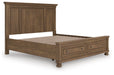 Feddinger Panel Storage Bed - Visions in Furniture (La Mirada, CA)