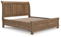 Feddinger Panel Storage Bed - Visions in Furniture (La Mirada, CA)