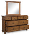 Chadworth Dresser and Mirror - Visions in Furniture (La Mirada, CA)