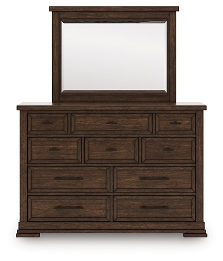 Taffenbrook Dresser and Mirror - Visions in Furniture (La Mirada, CA)