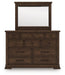 Taffenbrook Dresser and Mirror - Visions in Furniture (La Mirada, CA)
