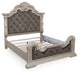 Bruchandi Upholstered Bed - Visions in Furniture (La Mirada, CA)