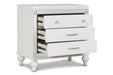 Valentino Nightstand-White