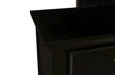TAMARACK MIRROR- BLACK - Visions in Furniture (La Mirada, CA)