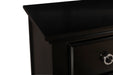 TAMARACK CHEST- BLACK - Visions in Furniture (La Mirada, CA)