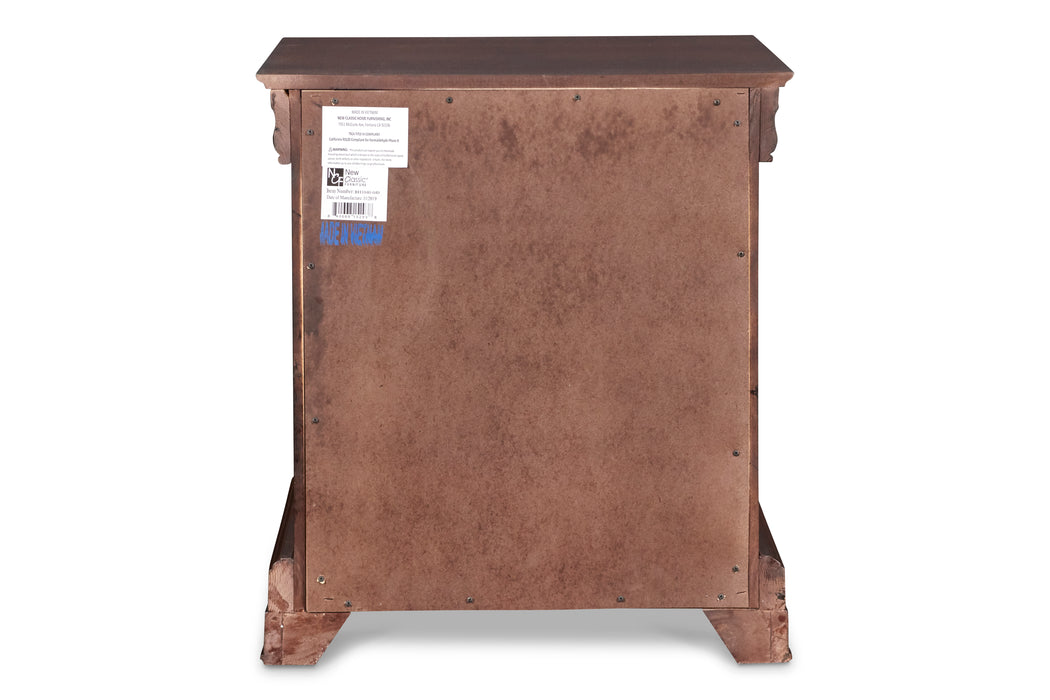 VERSAILLES NIGHTSTAND- BORDEAUX - Visions in Furniture (La Mirada, CA)