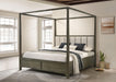 Gran Park Canopy Bed Dark Cocoa - Visions in Furniture (La Mirada, CA)