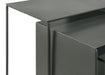 Imez 3-piece Rectangular Metal Nesting Table Grey - Visions in Furniture (La Mirada, CA)