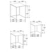 Imez 3-piece Rectangular Metal Nesting Table Grey - Visions in Furniture (La Mirada, CA)