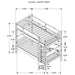 Dakota Bunk Beds - Visions in Furniture (La Mirada, CA)