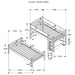 Dakota Bunk Beds - Visions in Furniture (La Mirada, CA)