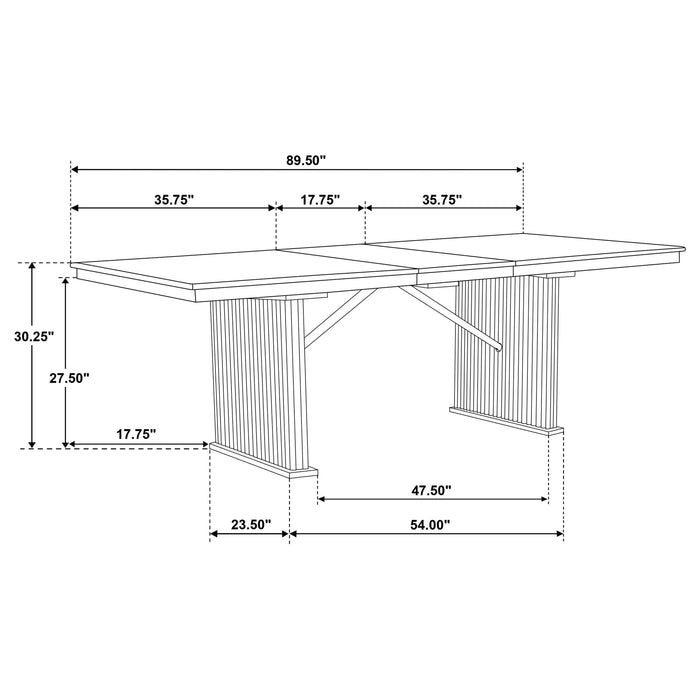 Adina Dining Tables - Visions in Furniture (La Mirada, CA)