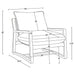 Geneva Accent Chairs - Visions in Furniture (La Mirada, CA)
