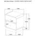 Cavelle 4 Pc Bedroom Set - Visions in Furniture (La Mirada, CA)