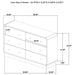 Cavelle 4 Pc Bedroom Set - Visions in Furniture (La Mirada, CA)