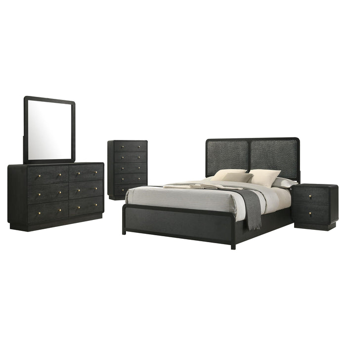 Cavelle 5 Pc Bedroom Set - Visions in Furniture (La Mirada, CA)