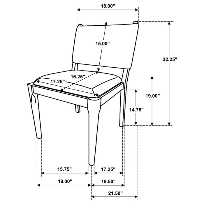 Ottowa Side Chairs - Visions in Furniture (La Mirada, CA)