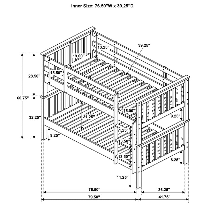 Chapman Bunk Beds - Visions in Furniture (La Mirada, CA)