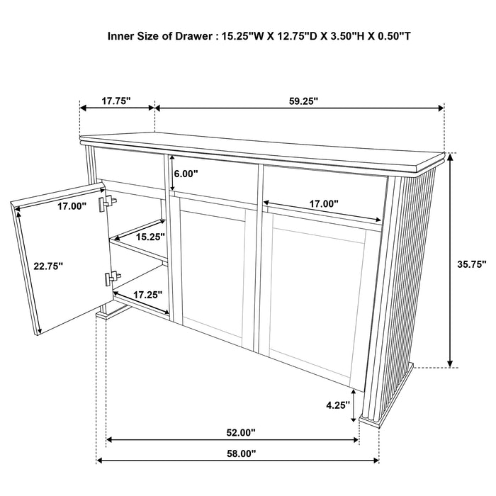 Adina Sideboards - Visions in Furniture (La Mirada, CA)