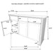 Adina Sideboards - Visions in Furniture (La Mirada, CA)