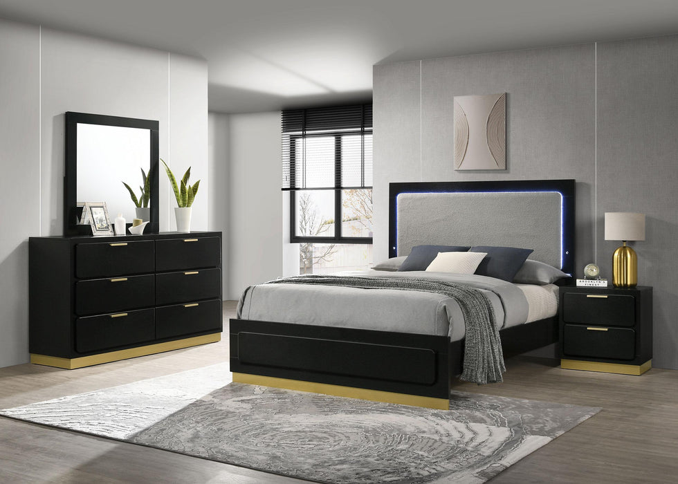Caraway 4 Pc Bedroom Set - Visions in Furniture (La Mirada, CA)
