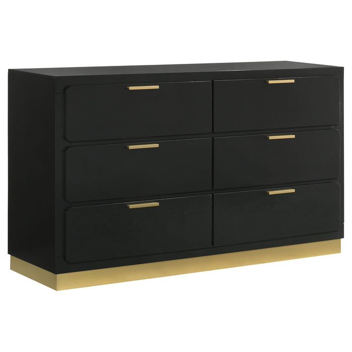 Caraway 4 Pc Bedroom Set - Visions in Furniture (La Mirada, CA)