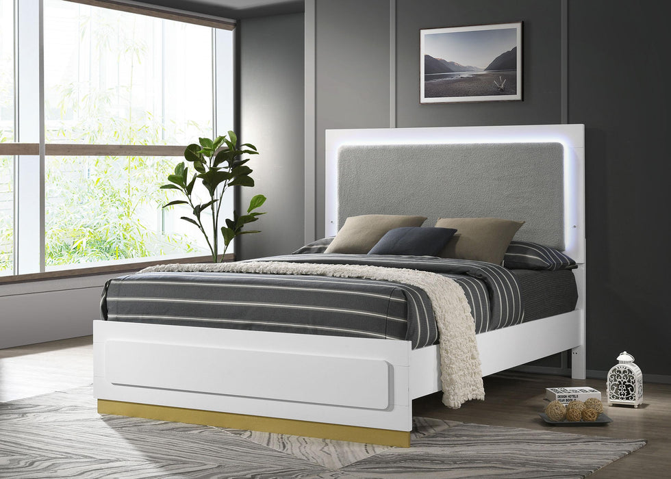 Caraway Queen Bed - Visions in Furniture (La Mirada, CA)