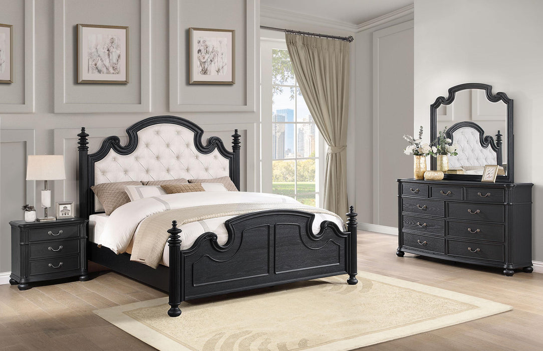 Celina 4 Pc Bedroom Set - Visions in Furniture (La Mirada, CA)