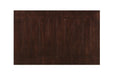 Dalila Rectangular Dining Table Cappuccino - Visions in Furniture (La Mirada, CA)