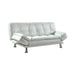 Dilleston Tufted Back Upholstered Sofa Bed Grey - Visions in Furniture (La Mirada, CA)
