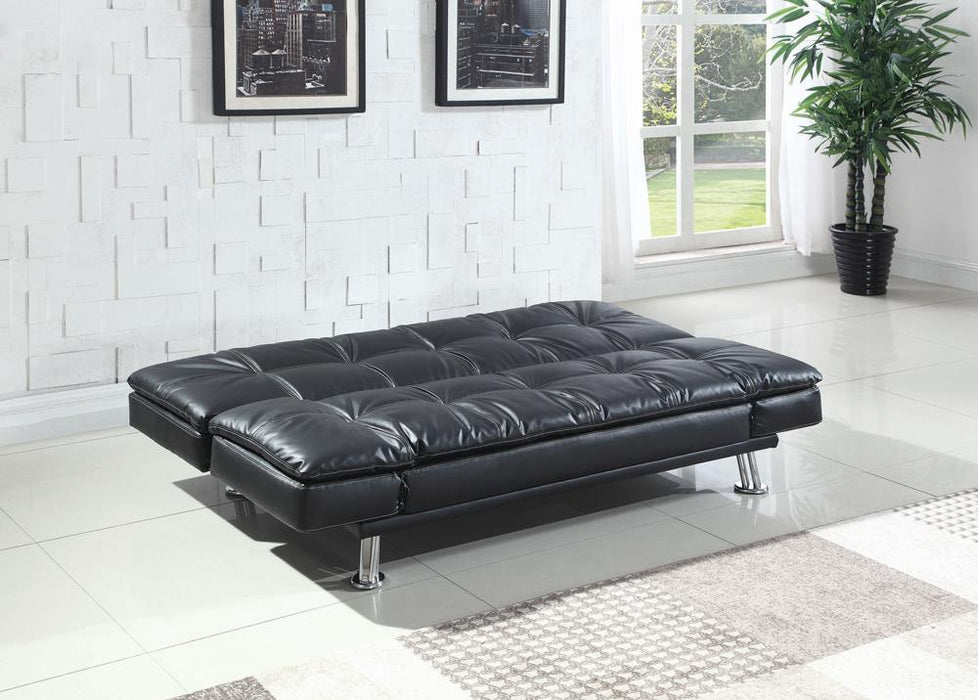 Dilleston Tufted Back Upholstered Sofa Bed - Visions in Furniture (La Mirada, CA)