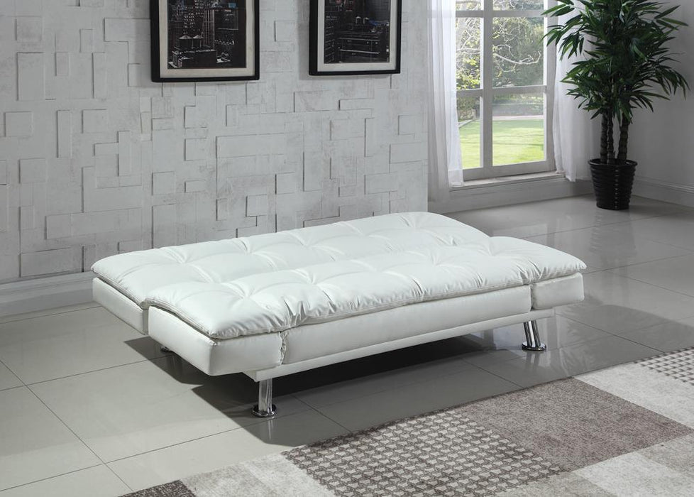 Dilleston Tufted Back Upholstered Sofa Bed - Visions in Furniture (La Mirada, CA)