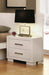 Jessica Nightstand Panels White (Set of 2) - Visions in Furniture (La Mirada, CA)