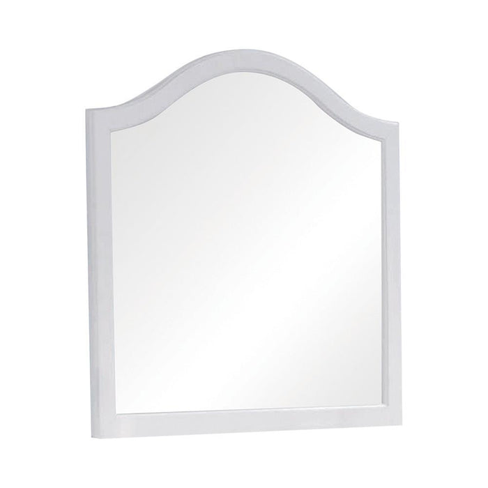 Dominique Dresser Mirror Cream White - Visions in Furniture (La Mirada, CA)
