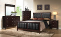 Carlton 6-drawer Rectangular Dresser Cappuccino - Visions in Furniture (La Mirada, CA)