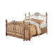 Sydney Eastern King & Queen Bed Antique Brushed Gold - Visions in Furniture (La Mirada, CA)