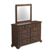 Elk Grove 9-drawer Dresser with Jewelry Tray Vintage Bourbon - Visions in Furniture (La Mirada, CA)
